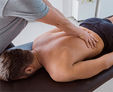>Back Pain Massage